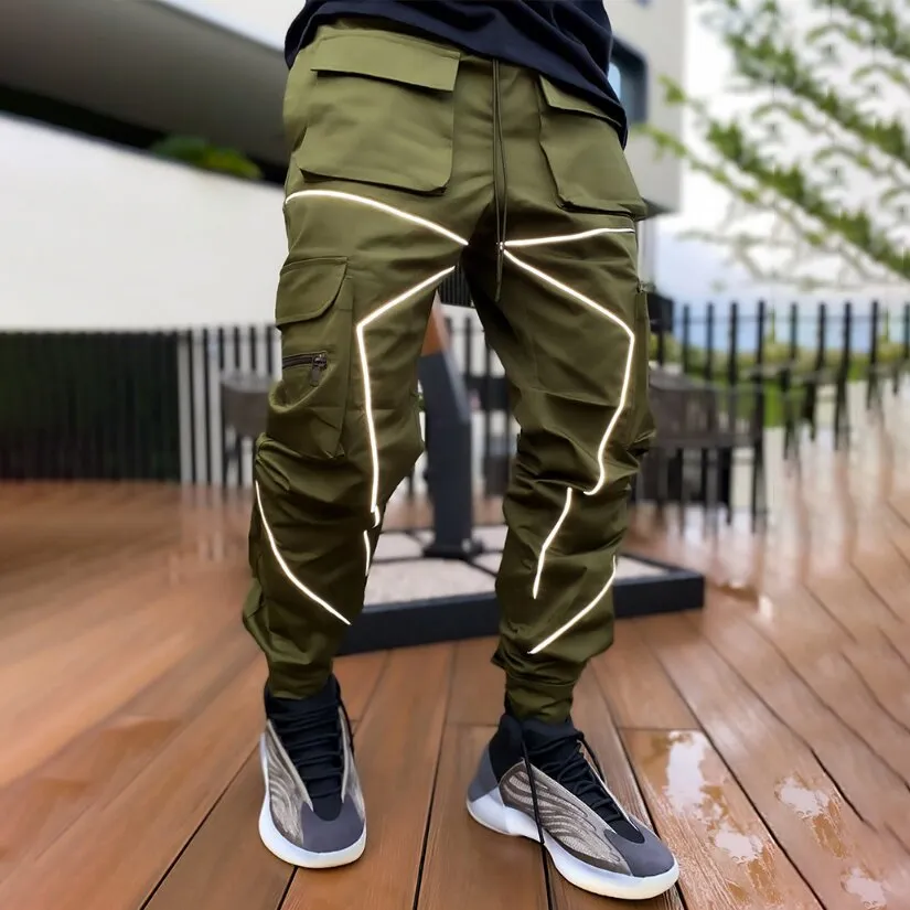 21 TRON Reflective Cargo Pants