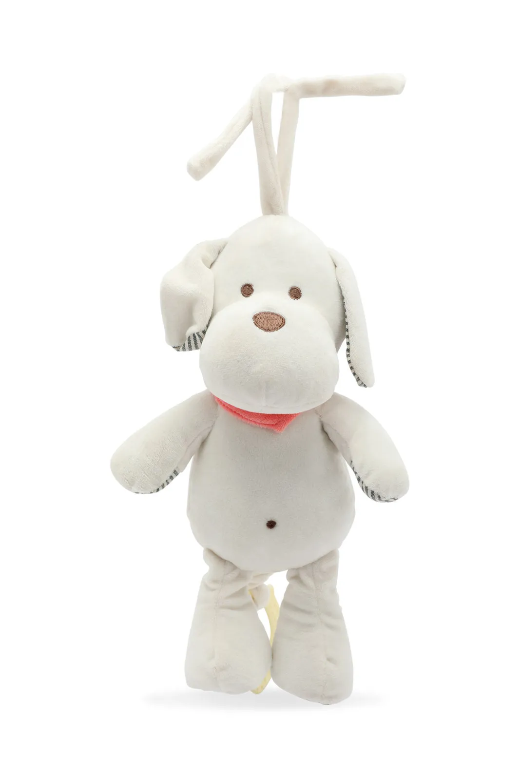 Babies Ecru Rattle Dog Toy