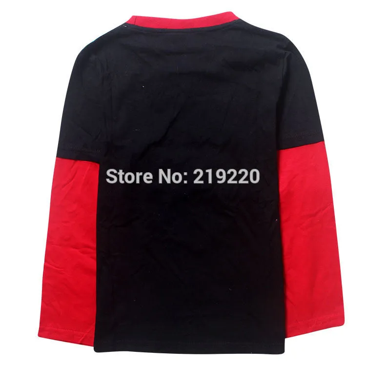 Baby boys t-shirts spring autumn new cartoon children kids long sleeve t shirts