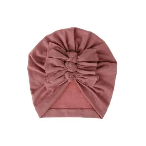 Baby Triple Knot Turban — Blush