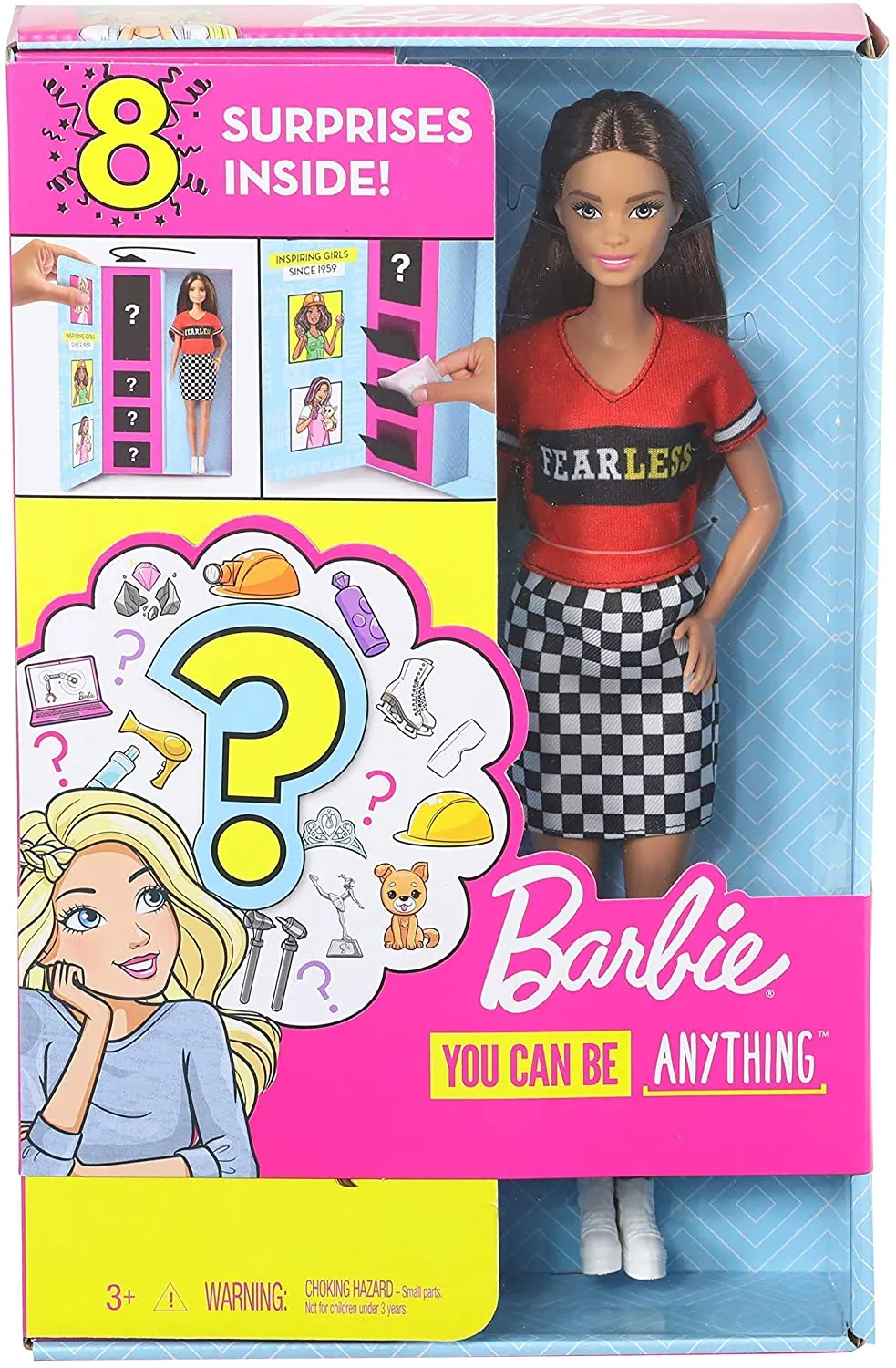 Barbie Doll With 2 Surprise Career Looks and Accessories