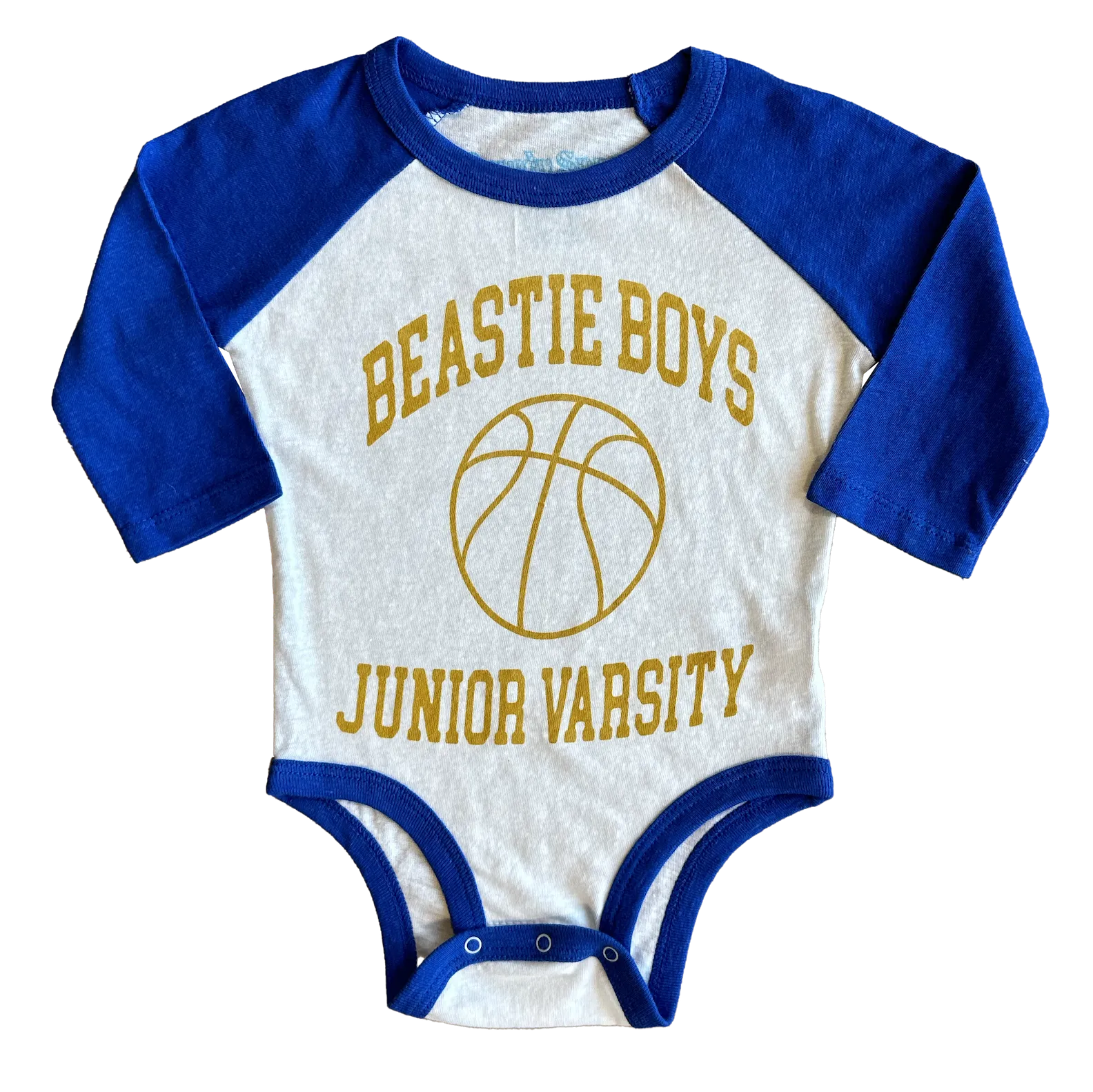 Beastie Boys Junior Varsity Recycled Raglan Onesie