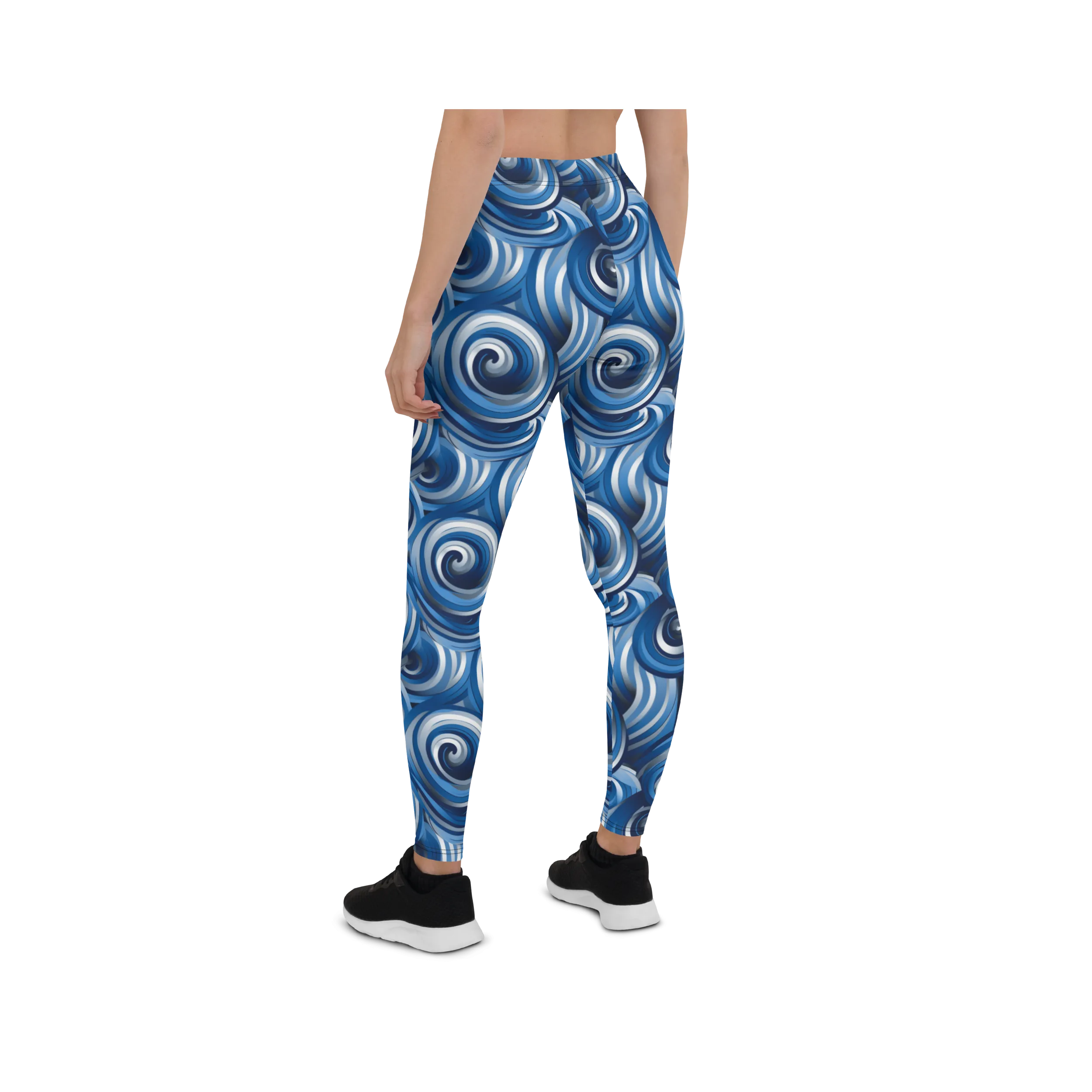 Blue Wave Leggings