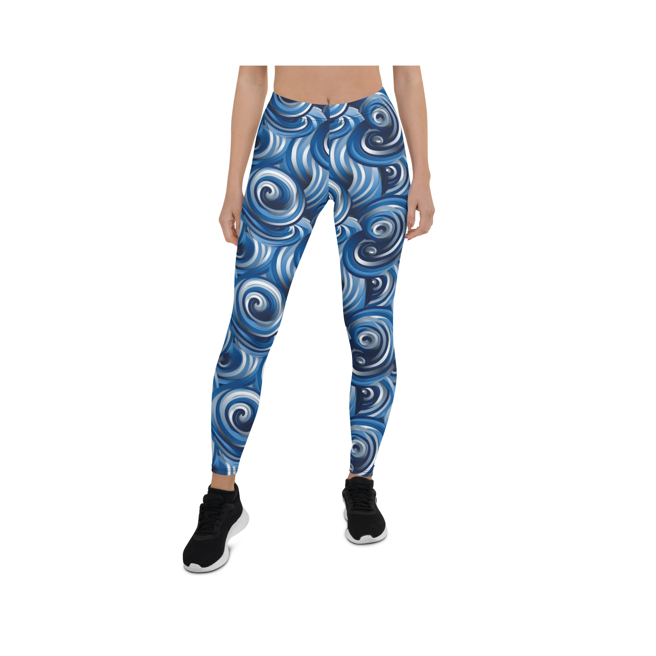 Blue Wave Leggings