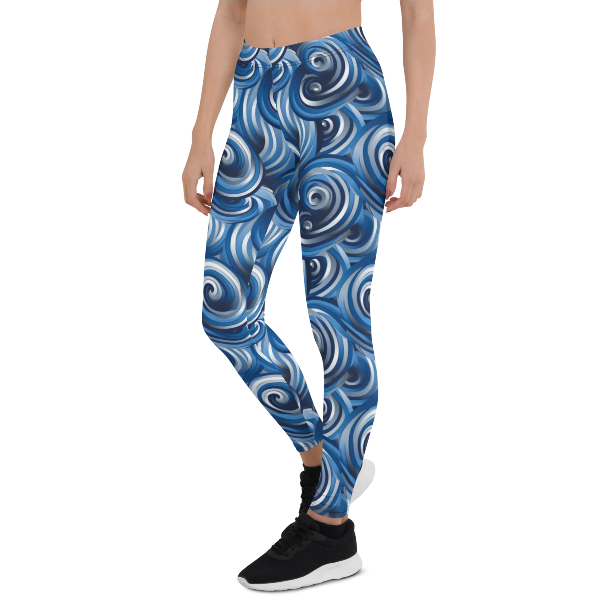 Blue Wave Leggings