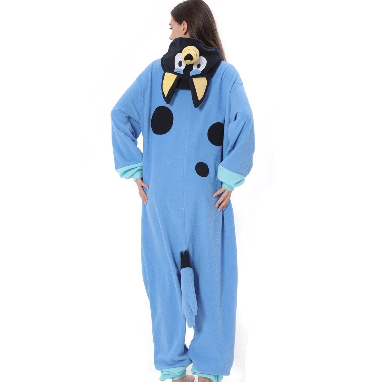 Bluey Onesies Costume Kigurumi PJS Pajamas  Outfit for Adult Kids Girl Boy