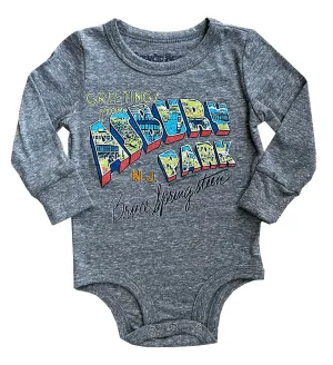 Bruce Springsteen Asbury Park Tri Blend Onesie