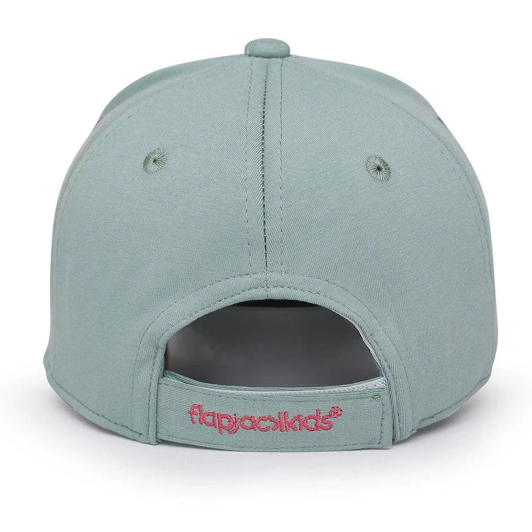 FlapJack Kids Girl UPF50  Ball Cap - Elephant