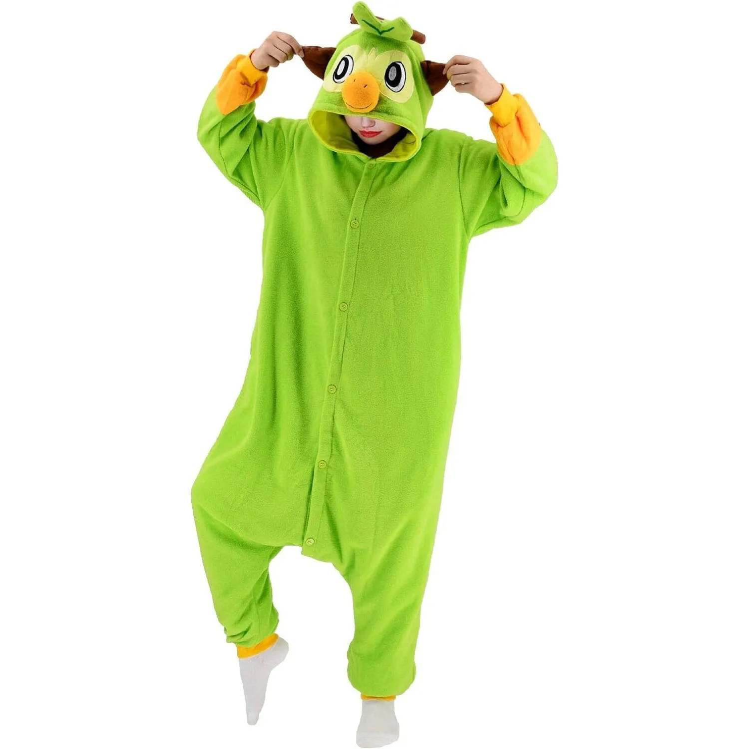 Grookey Kigurumi Onesies Anime Pokemon Pajamas Pyjamas Halloween Costume