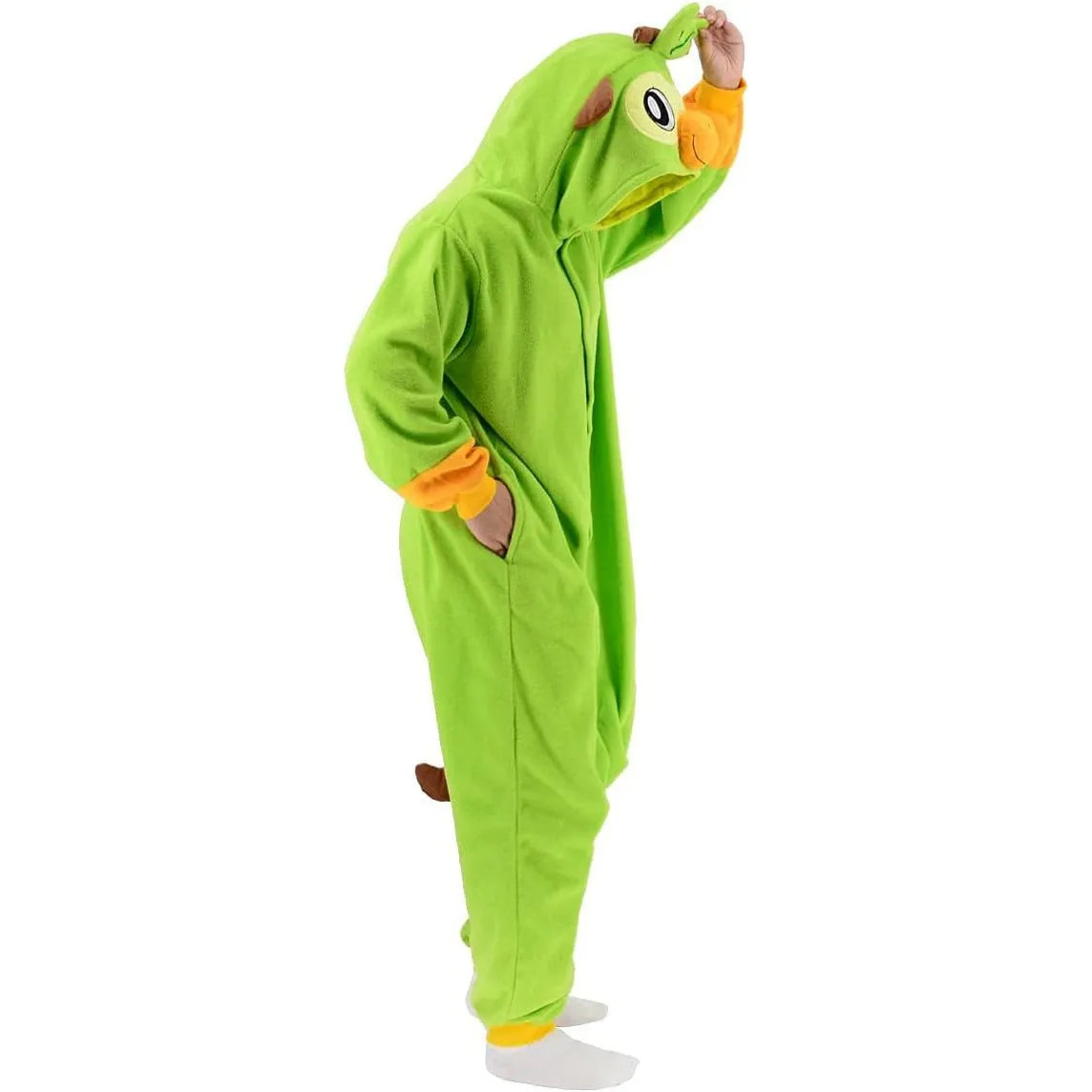 Grookey Kigurumi Onesies Anime Pokemon Pajamas Pyjamas Halloween Costume