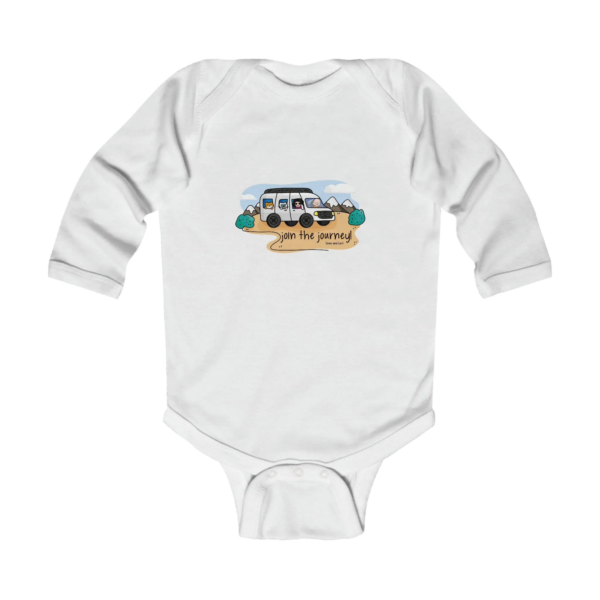 Join The Journey Infant Long Sleeve Bodysuit