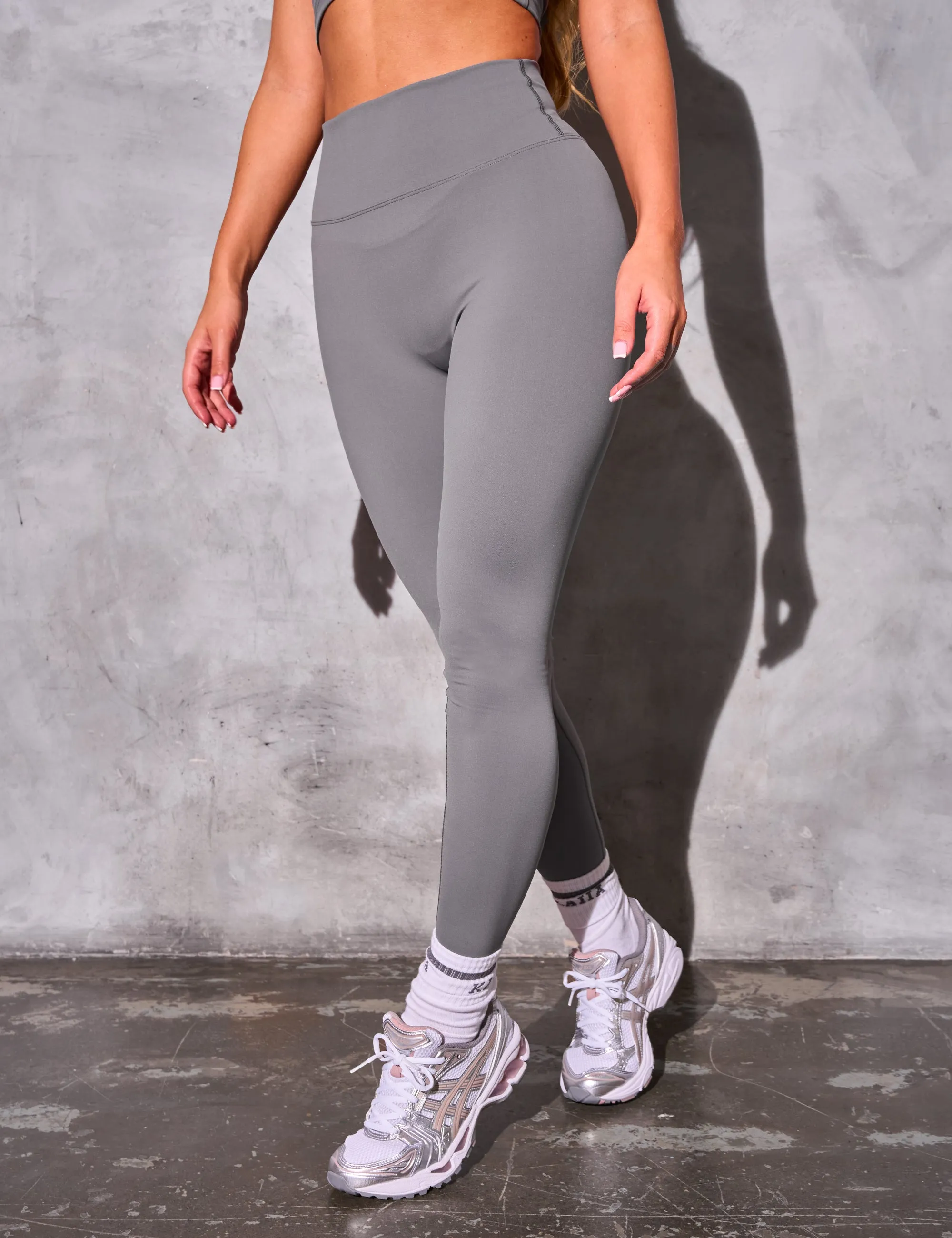 Kaiia Sculpt Leggings Slate Grey