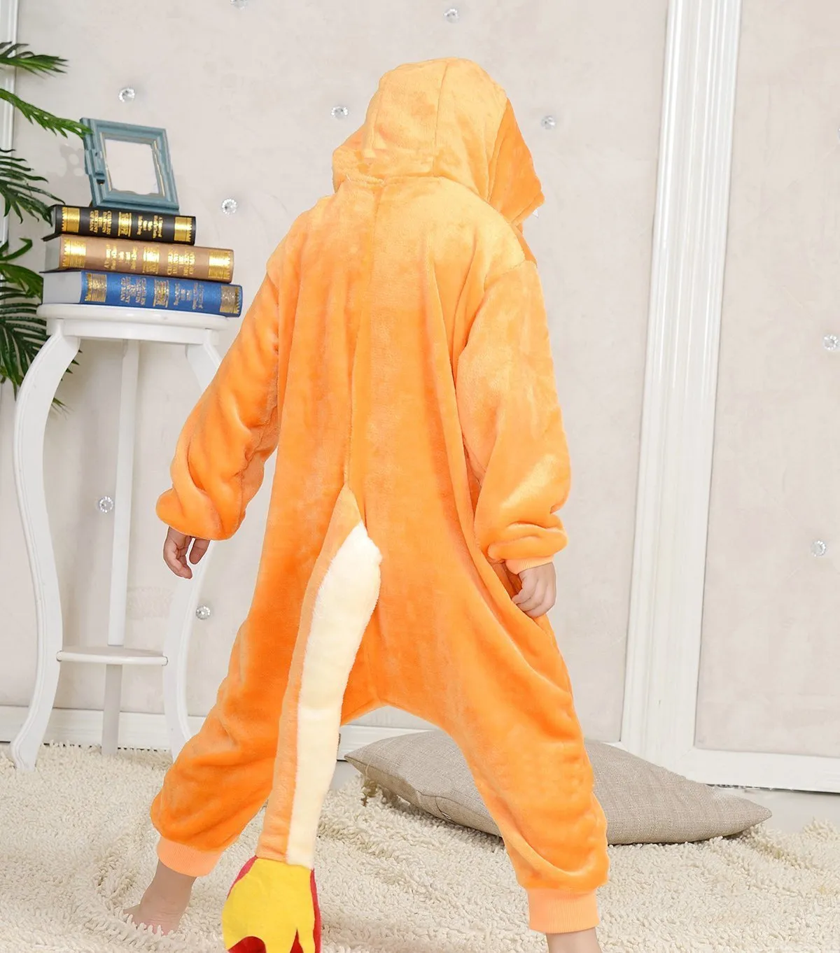 Kids Charmander Pokemon costume Kigurumi Pajamas