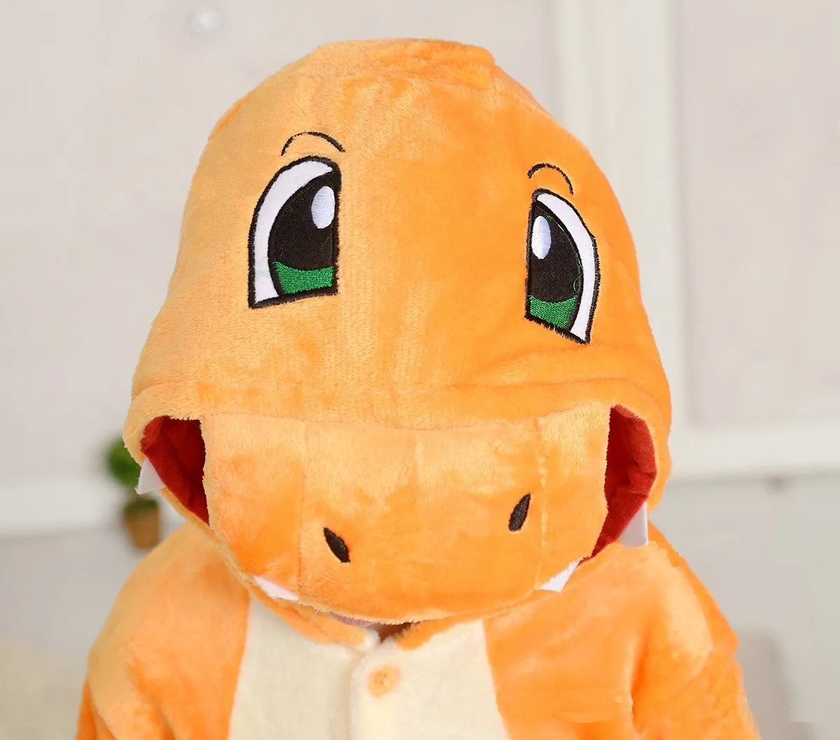 Kids Charmander Pokemon costume Kigurumi Pajamas