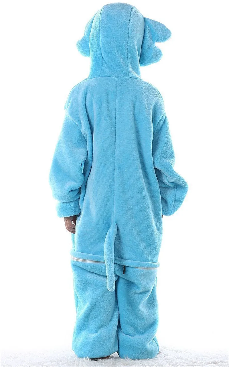 Kids Elephant Dumbo Onesies Hoodie Pajamas Kigurumi Costume