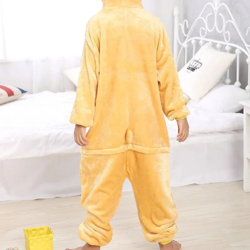 Kids Onesies Rilakkuma Bear Pajamas Animal Costume Kigurumi