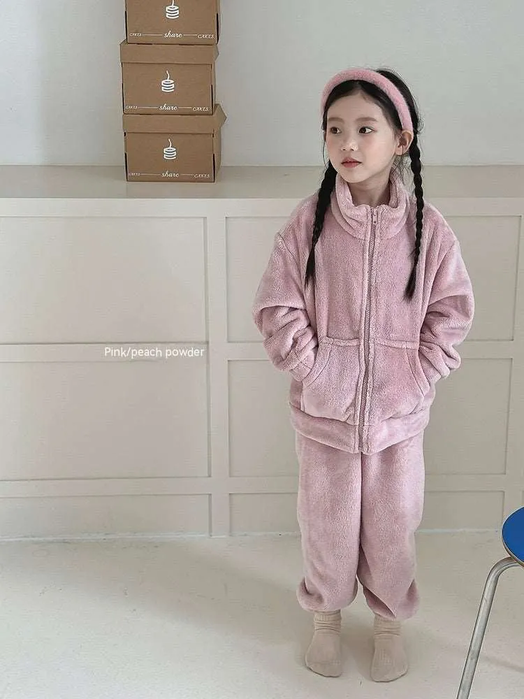 Kids Warm Loungewear Outfit Set