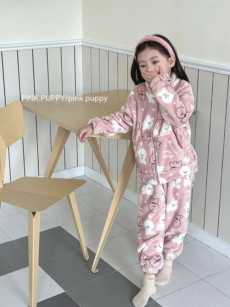 Kids Warm Loungewear Outfit Set