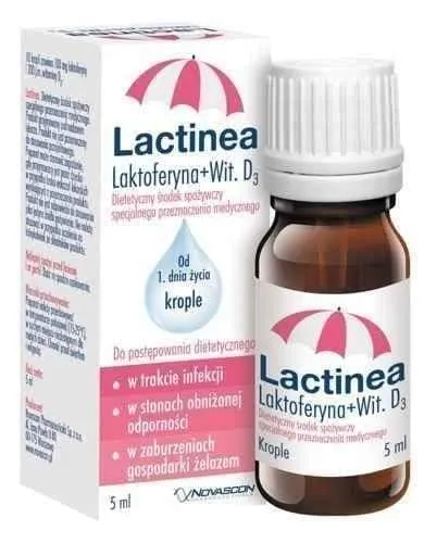 Lactinea drops 5ml for infants from the first days of life