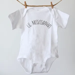 Lil Mississippian Short Sleeve Onesie