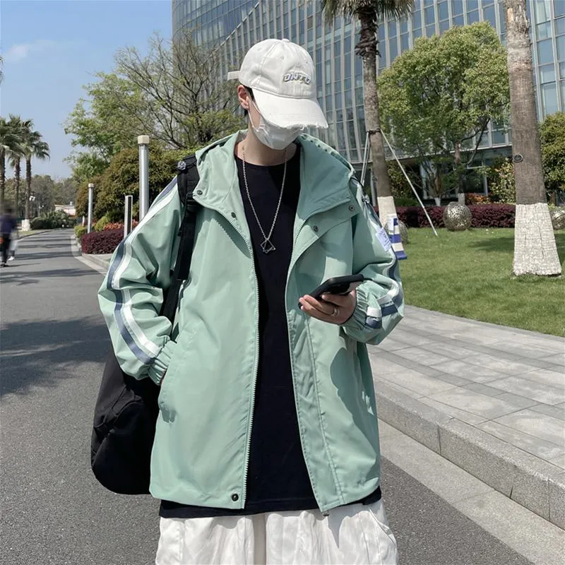 Loose Fit Casual Windbreaker