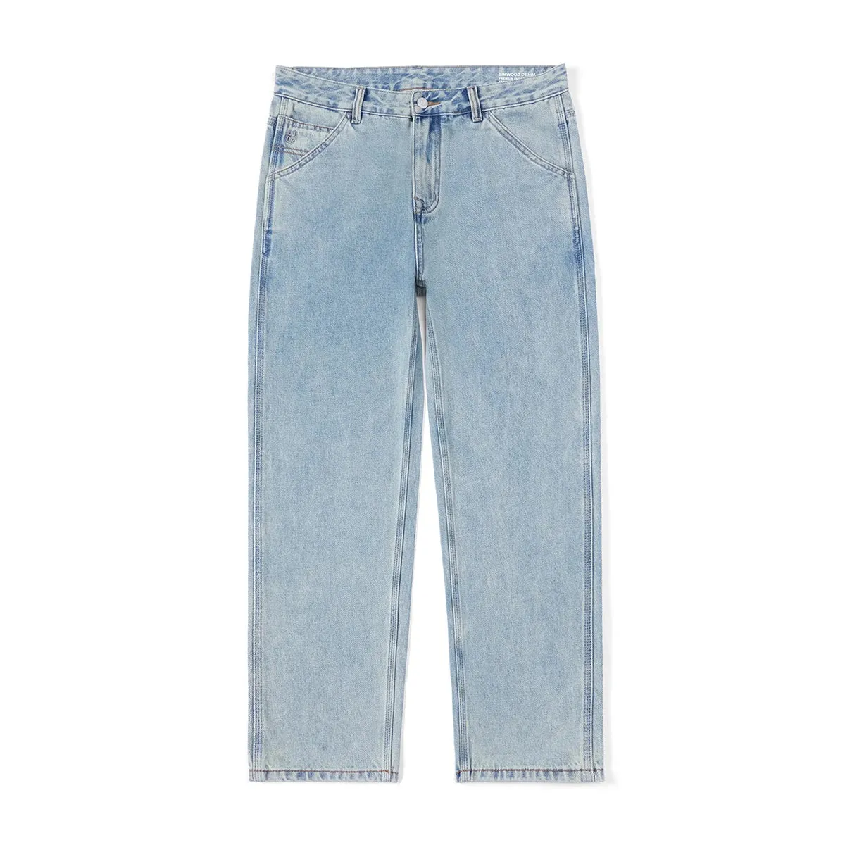 Loose Tapered Jeans Men Plus Size Vintage Denim Trousers