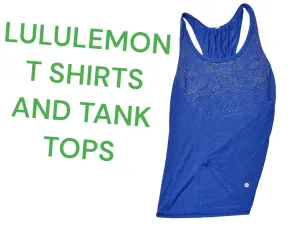 LULULEMON T SHIRT & TANK TOPS