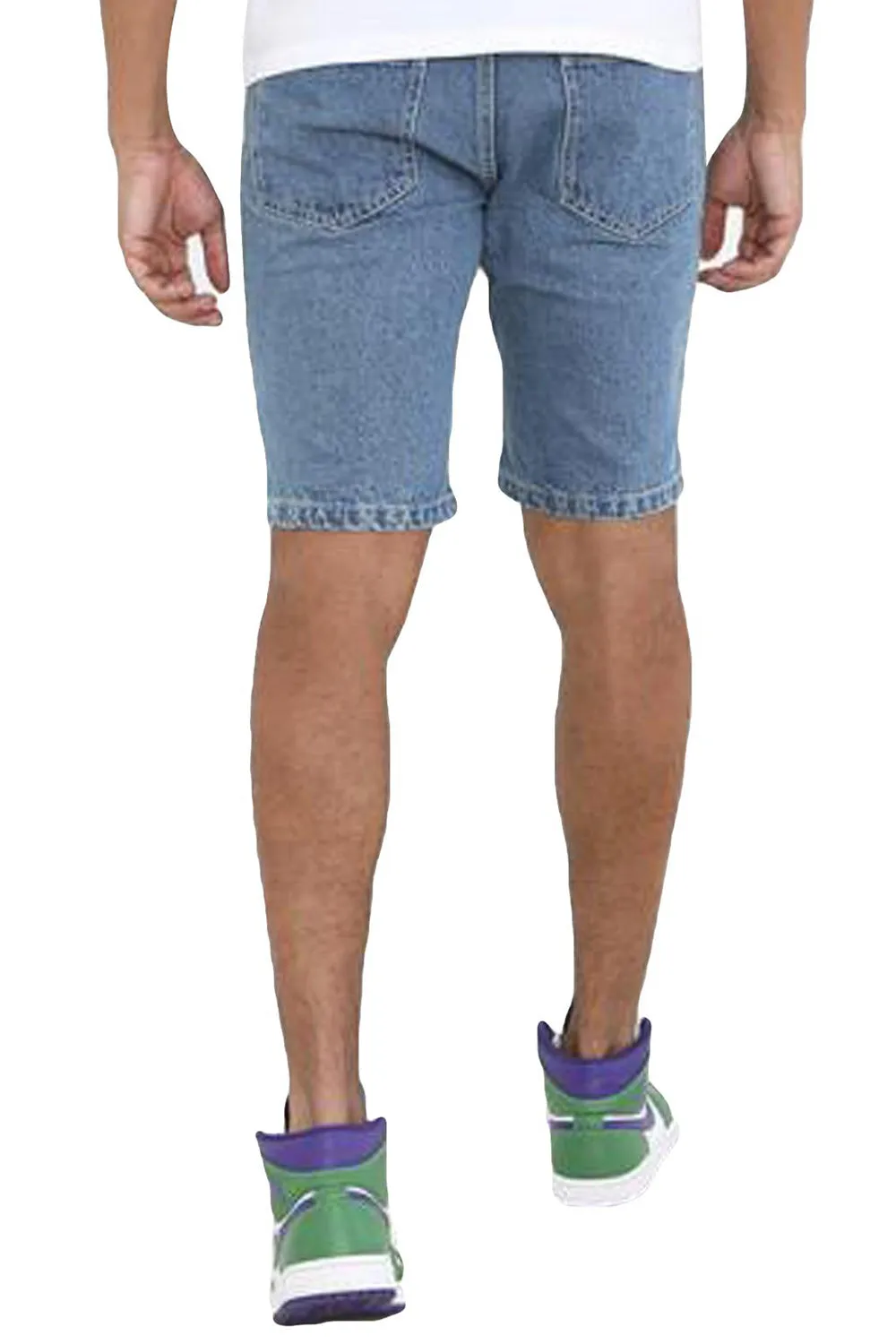 Men Slim Fit Summer Casual Denim Shorts