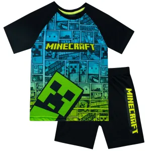 Minecraft Kids Short Pyjamas Set