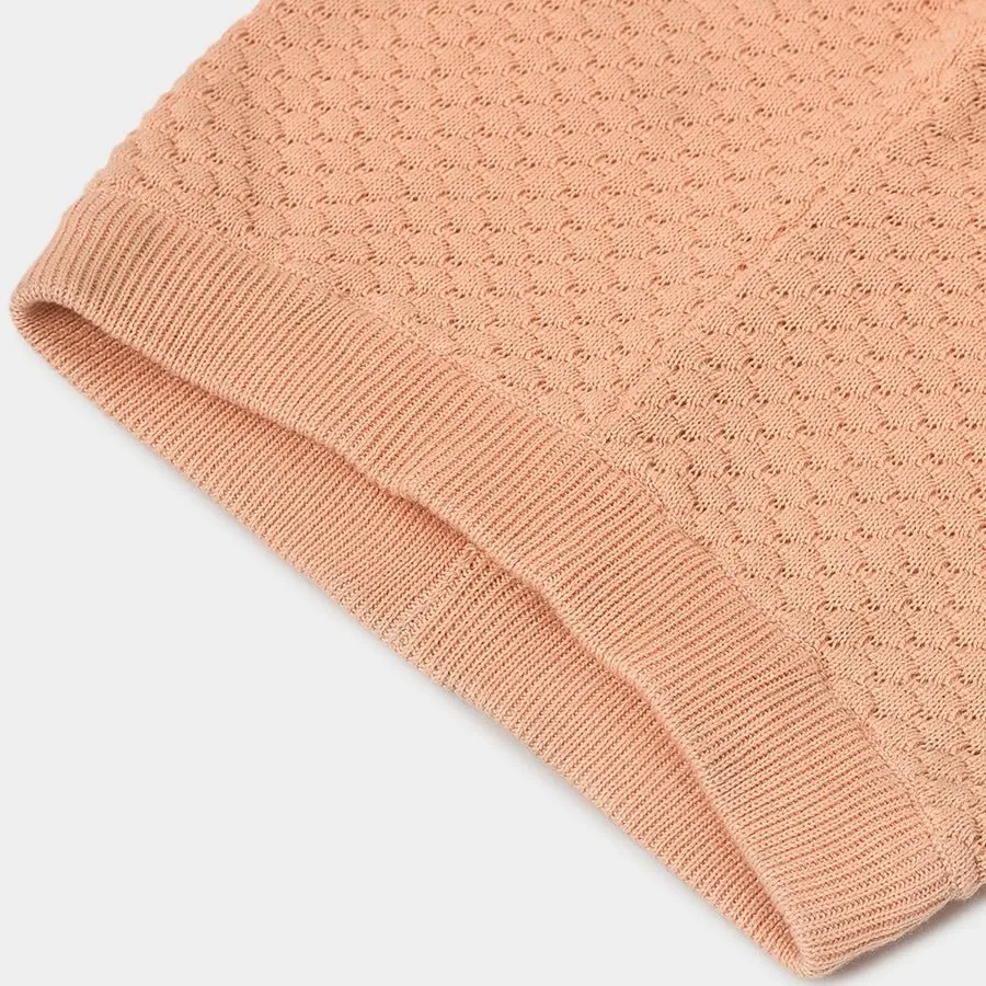 Misty Coral Knitted Jumper Set