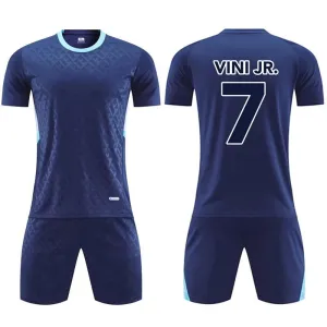 New girl Boys Soccer Jersey Football Kit Children Futbol Training Uniforms Suits Kids Running Tracksuit