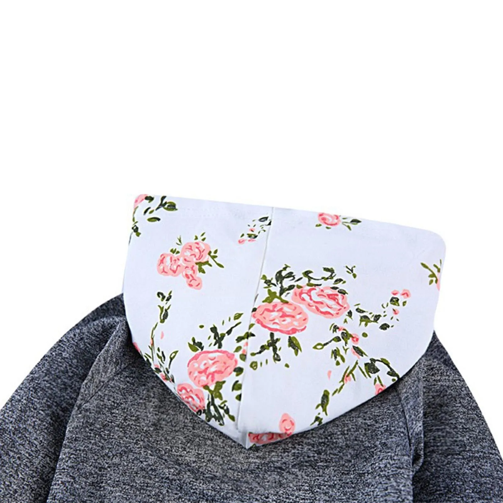 Newborn Clothes Fall/Winter Girls Flower Hoodies Hooded Sweater Pants Cotton Outfits