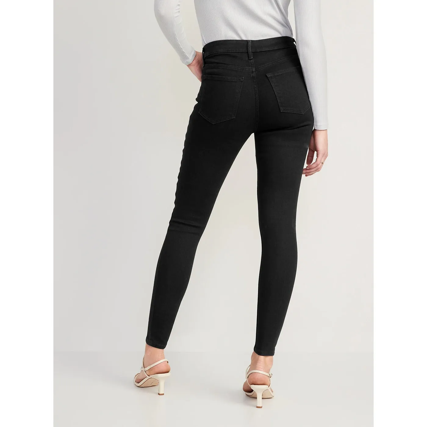 ON High Rise Black Skinny Jeans