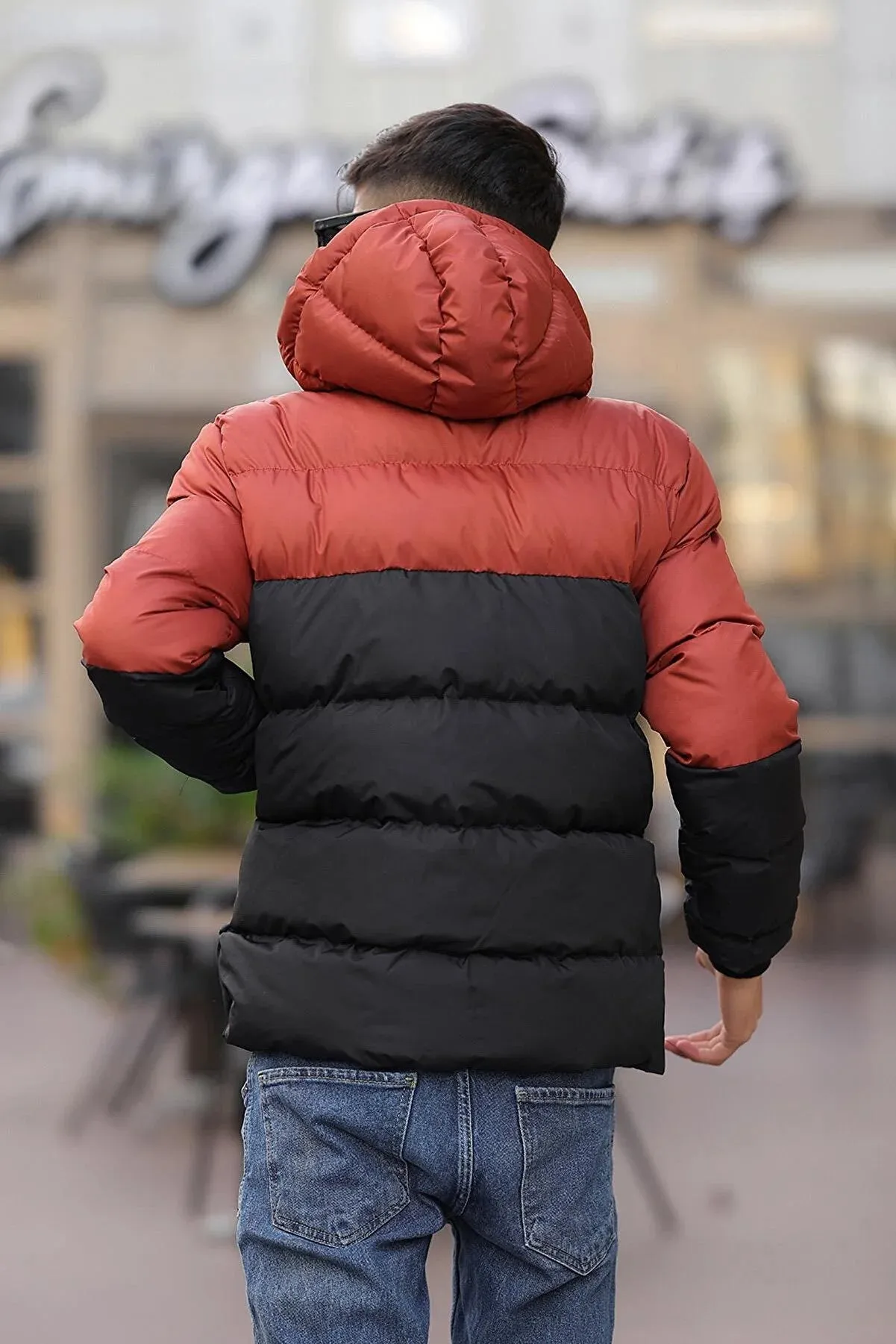 Pina Kids Boy's Tile Waterproof Puffer Coat