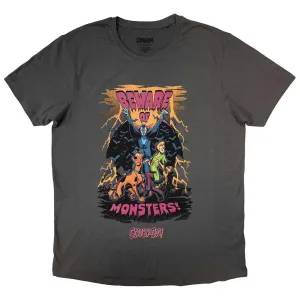 Scooby Doo Unisex T-Shirt: Beware Of Monsters