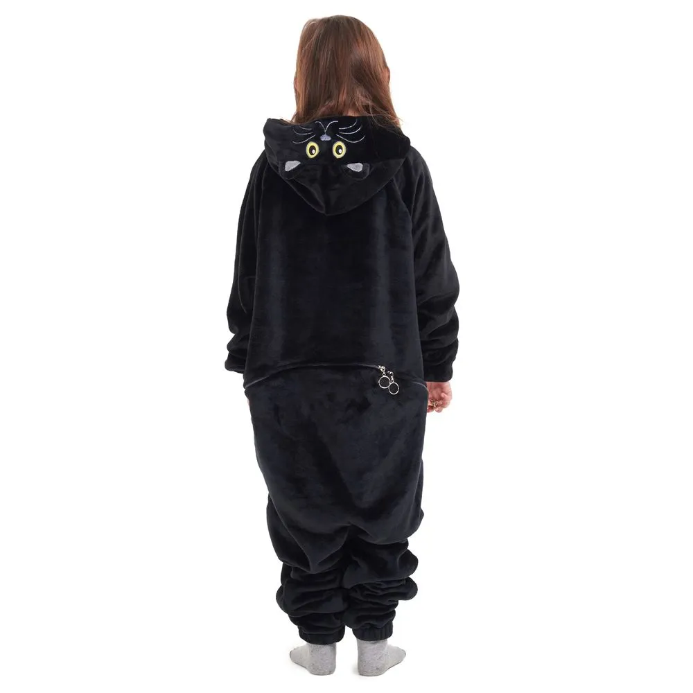 Snuggs Kids Blanket Onesie Cat onesie