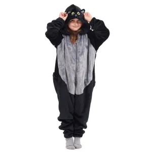 Snuggs Kids Blanket Onesie Cat onesie