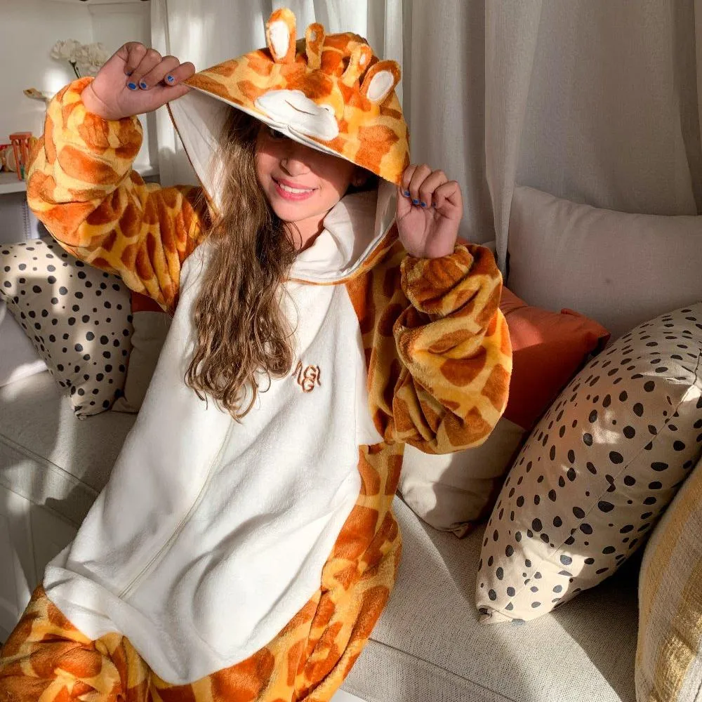 Snuggs Kids Blanket Onesie Giraffe