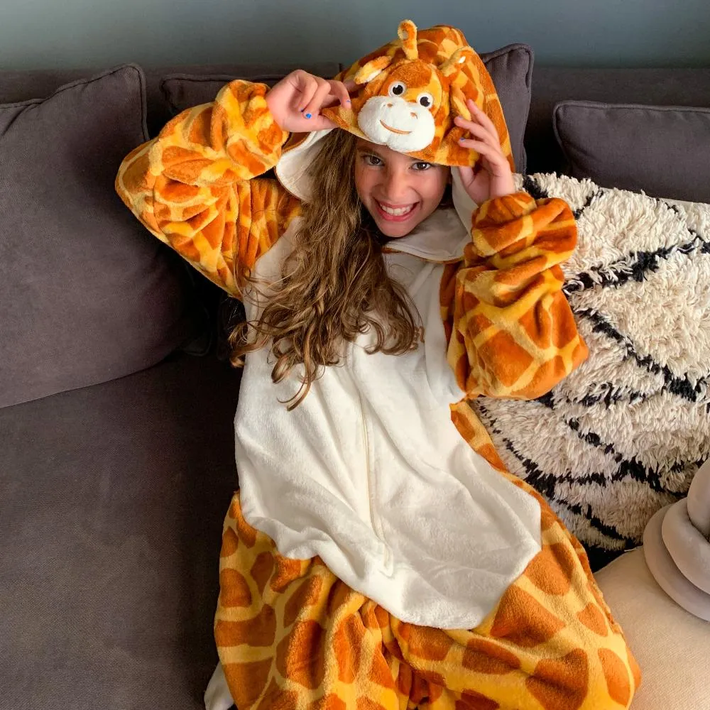 Snuggs Kids Blanket Onesie Giraffe