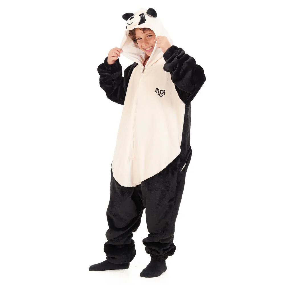 Snuggs Kids Blanket Onesie Panda Onesie