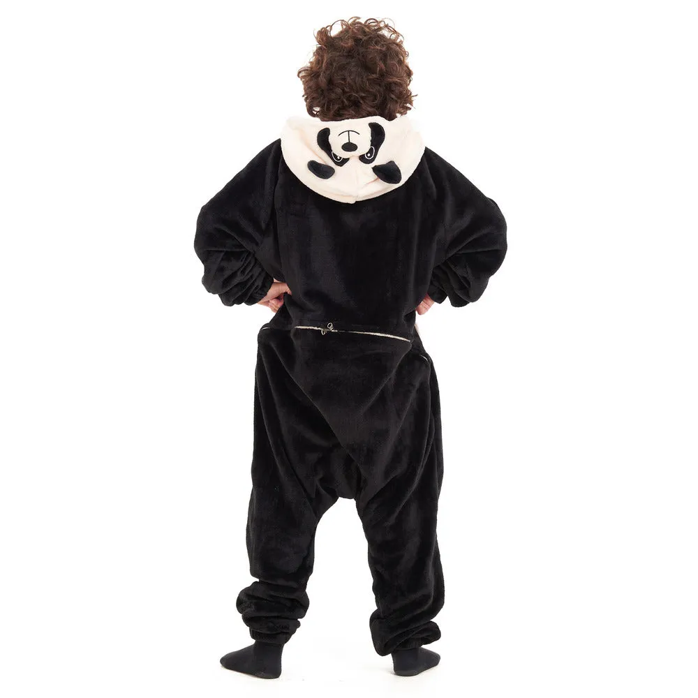 Snuggs Kids Blanket Onesie Panda Onesie