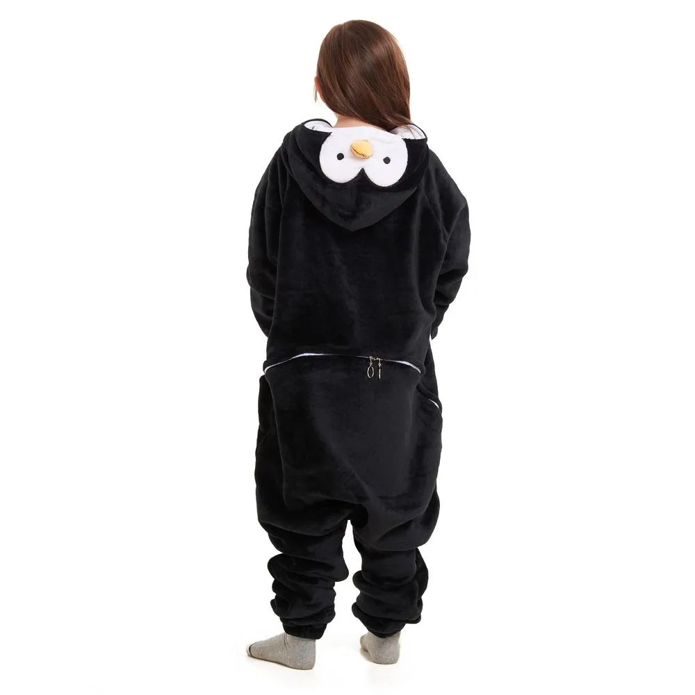 Snuggs Kids Blanket Onesie Penguin