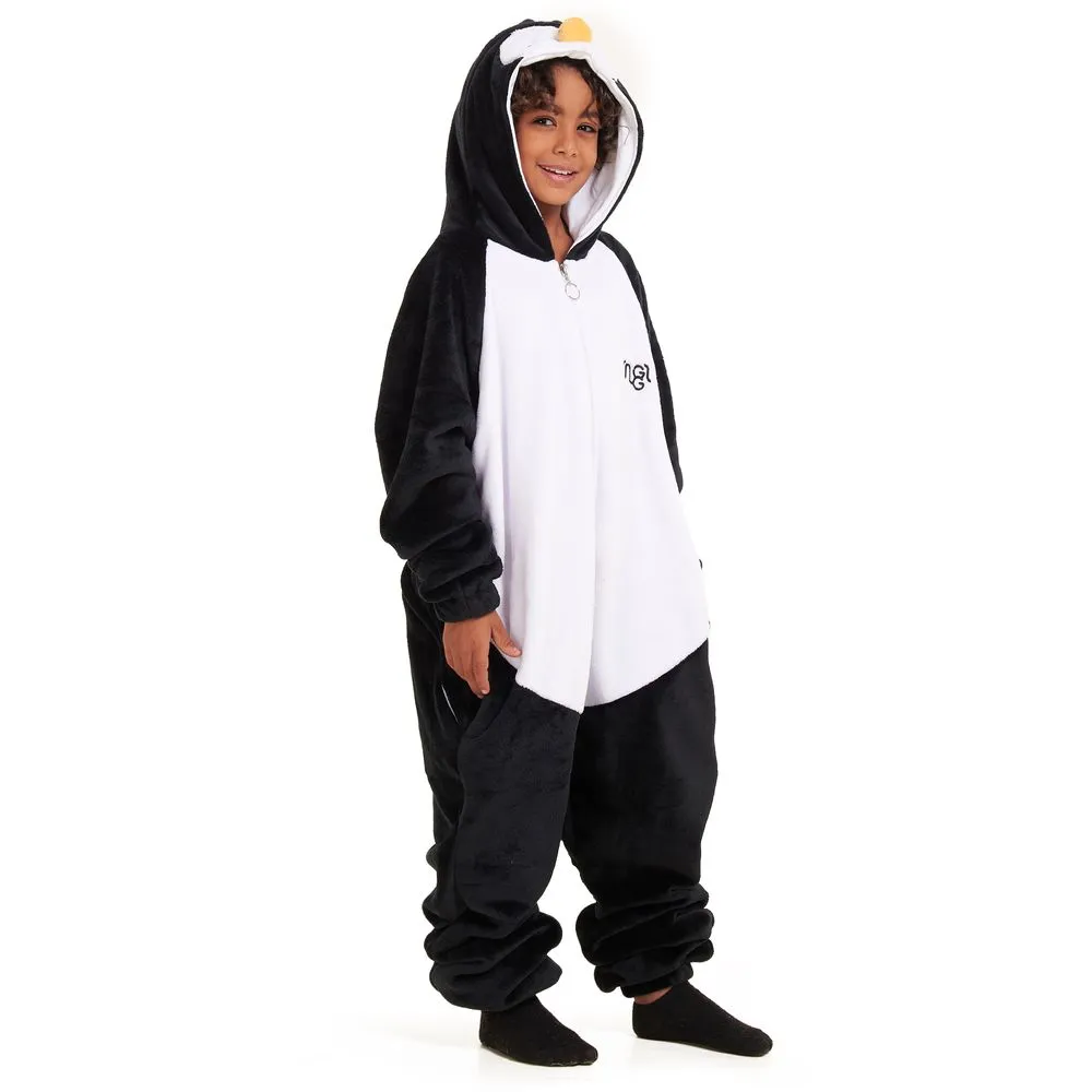 Snuggs Kids Blanket Onesie Penguin