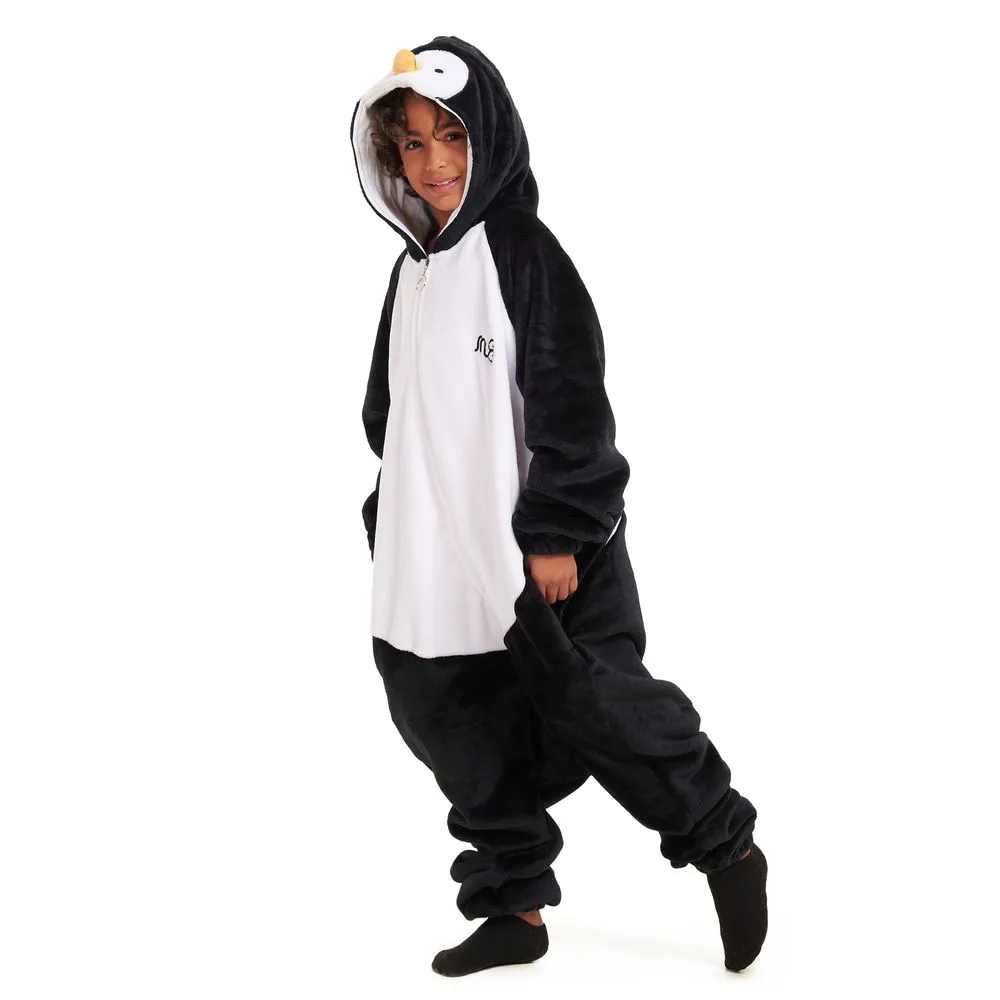 Snuggs Kids Blanket Onesie Penguin