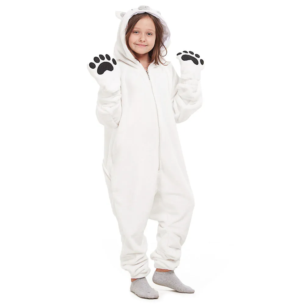 Snuggs Kids Blanket Onesie Polar bear