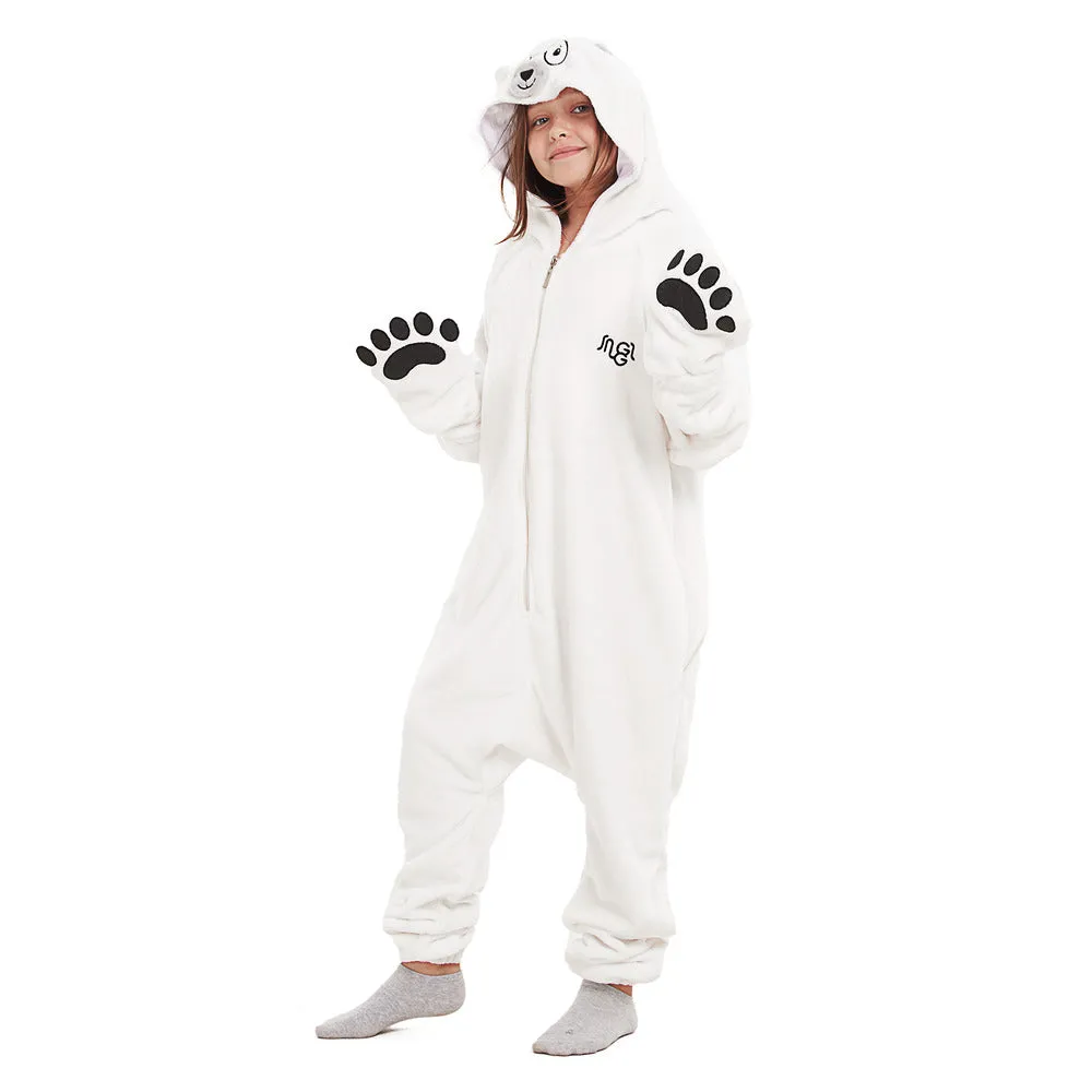 Snuggs Kids Blanket Onesie Polar bear