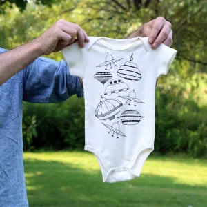 Supermaggie Organic Cotton Baby Onesie / UFOS