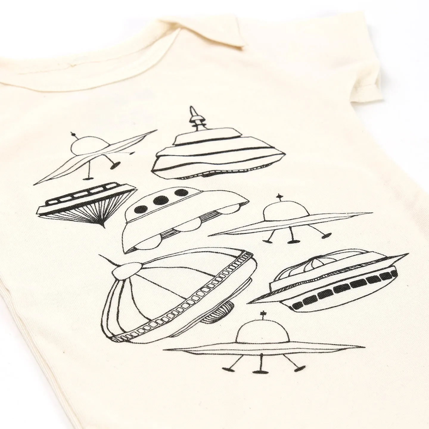 Supermaggie Organic Cotton Baby Onesie / UFOS