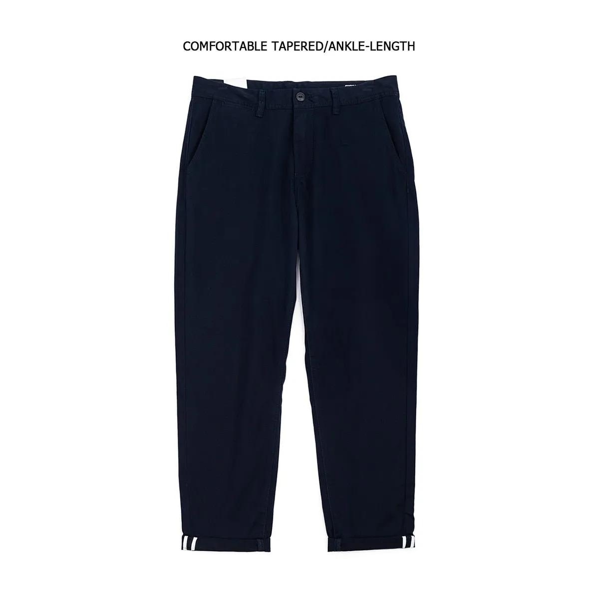 Tapered Pants Men Basic Chinos