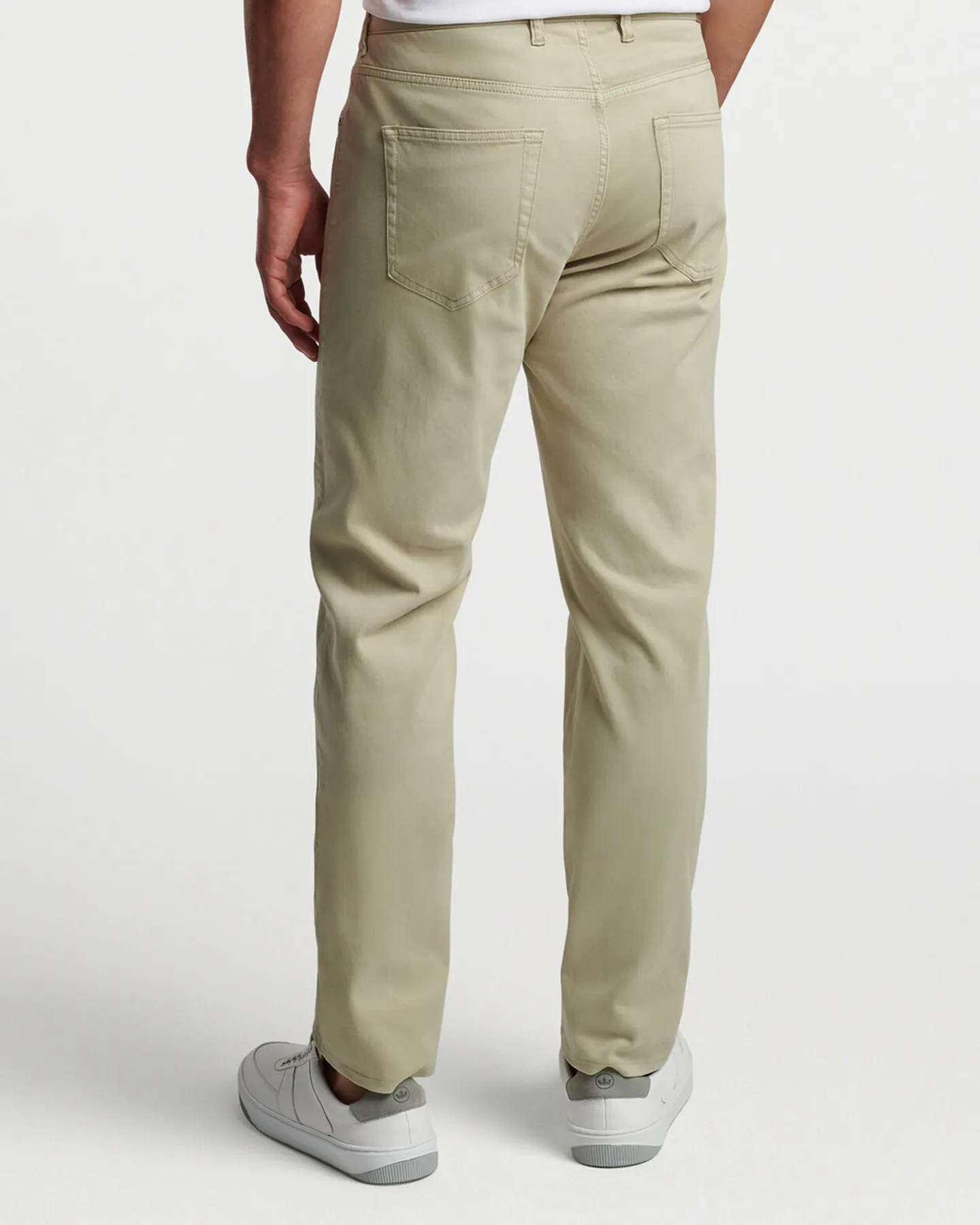 ULTIMATE SATEEN FIVE POCKET PANT - TEA LEAF